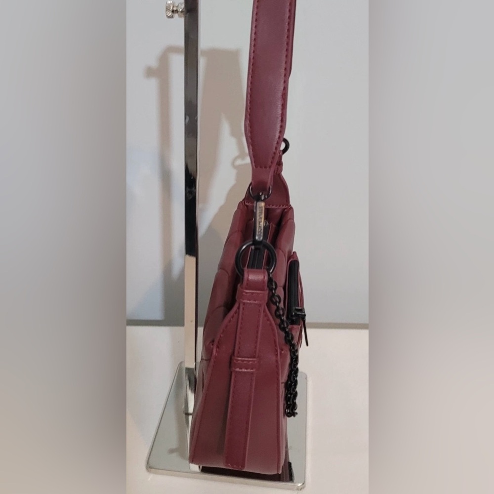 Steve Madden Burgundy Crossbody Shoulder Bag - Picture 5 of 16